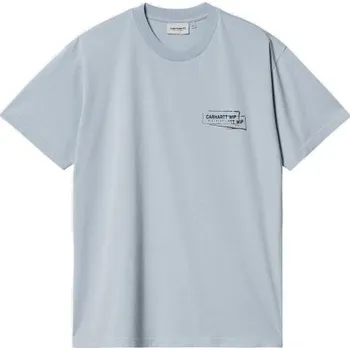 Pánské tričko TRIKO CARHARTT WIP Stamp S/S - modrá - XXL + při osobním odběru 1 188 Kč