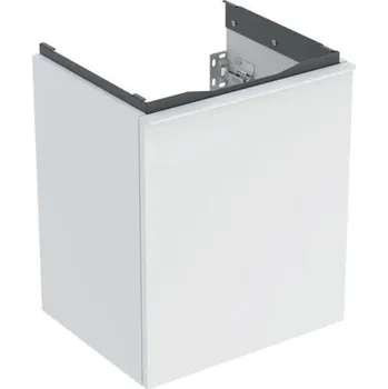 Koupelnový nábytek Geberit Acanto skříňka pod umývátko 44,6x37,9x41,9 cm, 1x zásuvka, lakovaná mat, bílá (503.002.01.3)