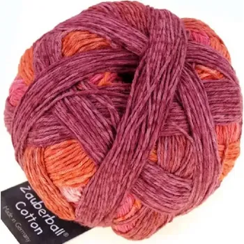 Příze Schoppel Wolle Zauberball® Cotton 2339 Altes Rom (Bavlněná příze Zauberball Cotton 2339 Altes Rom)