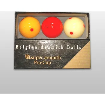 Kulečníková koule Aramith Karambol Super Pro-Cup, 61,5 mm, 3 ks