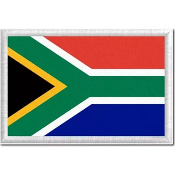 Vlajka Pelisport vlajka JAR tištěná nášivka 6 x 4 cm