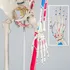 anatomický model tectake Anatomický model lidská kostra s označením a číslováním svalů bílá
