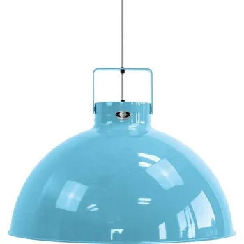 Jieldé Dante D675 závěsné světlo, modrá, Ø 67,5cm - délka kabelu 250 cm, Ø baldachýn 8 cm světle modrá 1 x 100 W - Doprava zdarma