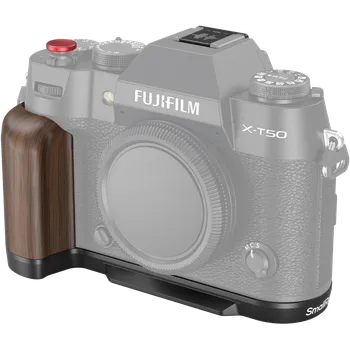 Kompakt s výměnným objektivem SmallRig 4784 Wooden L-Shape Grip for Fujifilm X-T50 Black