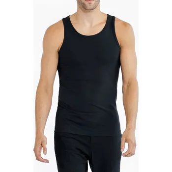 Pánské tílko Gianvanglia Pánský nátělník Gianvaglia černý Barva: Černá, Velikost: M