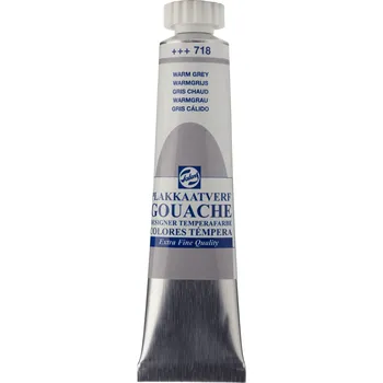 Speciální výtvarná barva TALENS Kvašová barva Gouache Extra Fine - 718 Warm Grey Objem: 20 ml