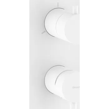 Vodovodní baterie Podomítková baterie Ravak Espirit ES 068.10WV.O3.RB07F 3-cestná bez tělesa, White Velvet