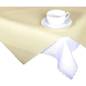 ubrus Forbyt Ubrus s nešpinivou úpravou, Jednobarevný Deštík, bananový Ubrusy: 35 x 35 cm