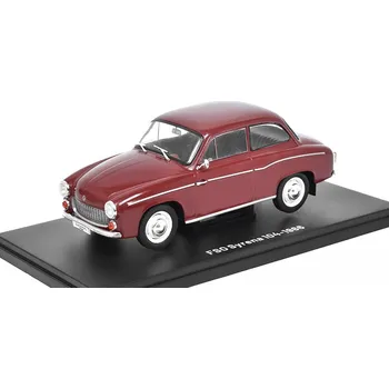 autíčko FSO Syrena 104 1966 1:24 - Hachette časopis Samochody PRL s modelem #82 FSO Syrena 104 1966 - kovový model auta