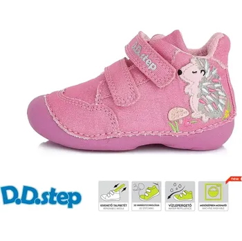 Dětská treková obuv DDStep Plátěné botičky C015-355