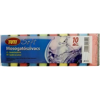 Papírový kapesník TUTI Houba na nádobí Soft, 10 ks, TUTI ,balení 10 ks 500811