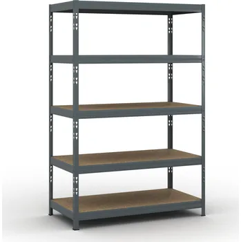 Dílenský regál Policový regál 1786x1200x600 mm, nosnost 280kg