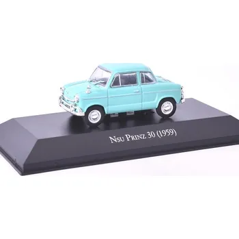 autíčko SALVAT NSU PRINZ 30 1959 1:43 - časopis s modelem NSU PRINZ 30 - 1959 - kovový model auta