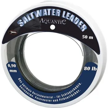 Aquantic Saltwater Leader transparentní, 0,90 mm/50 m