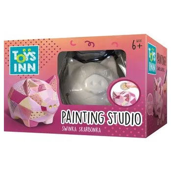 plyšák Painting studio skarbonka Świnka STnux