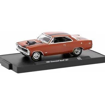 autíčko Chevrolet Nova SS 1967 1:64 - M2 Machines Chevrolet Nova Super Sport Coupe 1967 - kovový model auta