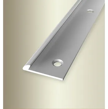 Stavební profil Ukončovací profil pro krytiny do 5 mm (šroubovací) | Küberit 355 Im. nerezu F2