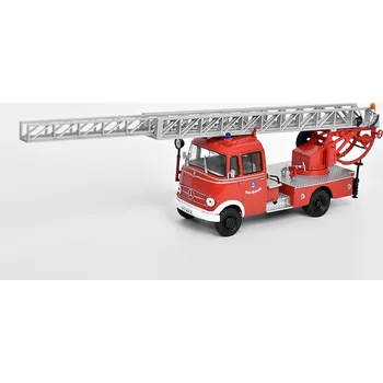 autíčko Hachette Mercedes-Benz LP319 Walsrode 1:43 - časopis s modelem Mercedes LP 319 Hasiči - kovový model auta