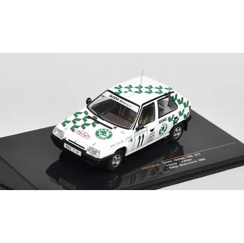 autíčko Škoda Favorit 136L #11 Rallye Monte-Carlo 1993 Triner / Klíma 1:43 Škoda Favorit 136 L No.11 Rallye Monte Carlo 1993 Triner / Klíma - kovový model auta