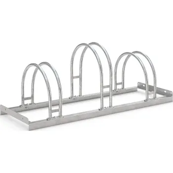 stojan na kolo Obloukový stojan na kola, jednostranný, 3 místa