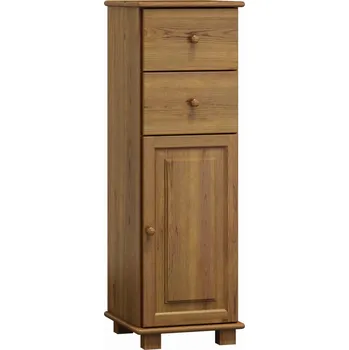 Komoda Komoda NEFTYS 23, hloubka 47 cm, masiv borovice, moření: dub + vyzvednutí ZDARMA