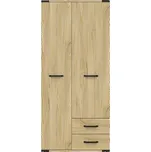 Dvoudvéřová skříň LAVENDER, jasan běloruský, 5 let záruka +možnost VÝNOSU + vyzvednutí ZDARMA