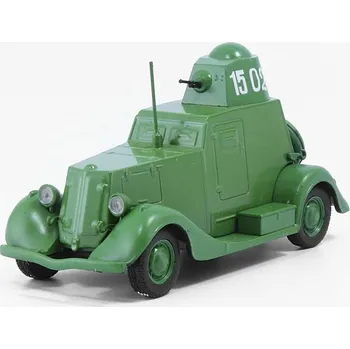 autíčko DeAgostini BA-20 1:43 - Kultovní auta SSSR časopis s modelem #124 BA 20 - kovový model auta