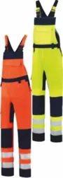 Dámské kalhoty Laclové kalhoty BIB & BRACE HIGH VIS BICOLOR