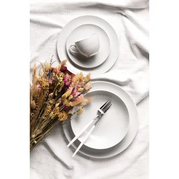 Talíř Základní sada 30 ks AMINA, bílá, Seltmann Weiden