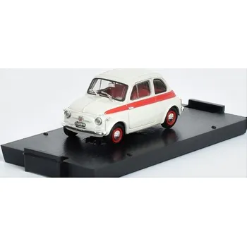 autíčko FIAT 500 Nuova Sport Tetto Metallico 1957 1:43 - Brumm FIAT 500 NUOVA SPORT TETTO 1957 - kovový model auta