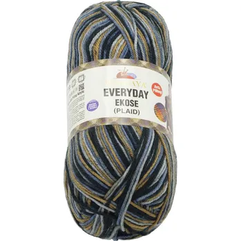 Příze Bellatex Příze HiMALAYA EVERYDAY EKOSE Modrá,Béžová