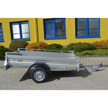 Přívěs k motorovému vozidlu PŘÍVĚS VZ-27 N1 AL + POČ, RELING, 750 KG, V-OJ / CZ (M PROFIL)