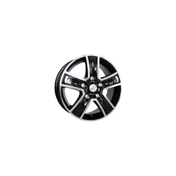 Alu kolo MILLE MIGLIA MMKV5 Kia 6,5x16 5x130 ET60.00 černá + leštění