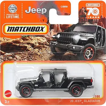 autíčko Jeep Gladiator 2020 1:64 - MATCHBOX 20 Jeep Gladiator - model auta