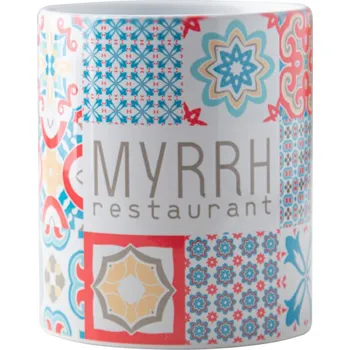 Reklamní MultiColour hrnek na sublimaci, bílá