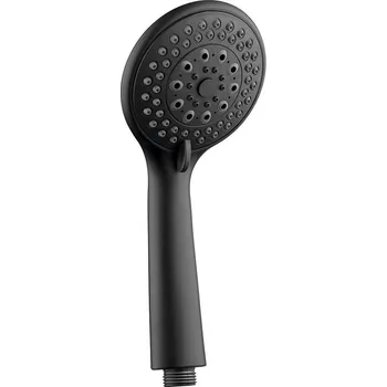 Sprchový panel Ruční masážní sprcha, 3 režimy sprchování, průměr 100mm, ABS/černá