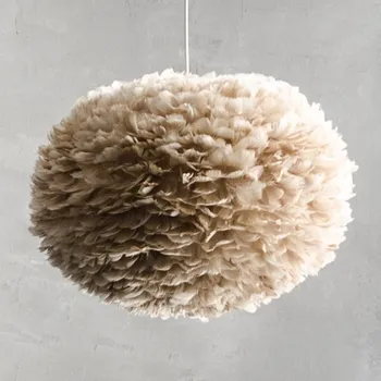 Závěsné světlo UMAGE Eos large, světle hnědé světle hnědá, bílá 1 x 15 W LED - Doprava zdarma