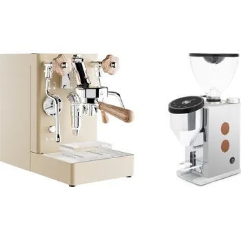 Kávovar Lelit Mara PL62X V2, gold + Rocket Espresso FAUSTINO 3.1, copper
