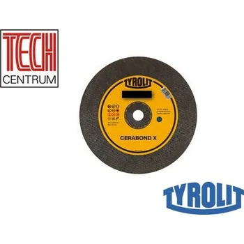 Brusný kotouč TYROLIT Kotouč řezací T41 350x3,8x25,4 KOLEJNICE CA24R-B80 CERABOND X 34617168 (10ks) PREMIUM - 1 ks/ 988,84 Kč