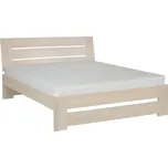 Postel CORDULA 120x200, masiv buk/moření: buk bělený + vyzvednutí ZDARMA