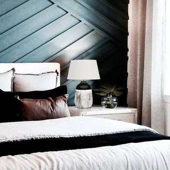 Lampička Viokef Stolní lampa Regina, noha s mramorovým dekorem bílá, mramorovaná, černá 1 x 42 W - Doprava zdarma