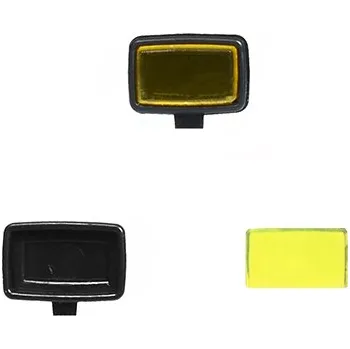 autíčko Czech Auto Legends Sada mlhovek PAL new 4ks - černá / žlutá skla - stavebnice CAL 1:43 Mlhovka PAL 4ks - stavebnice 1/43