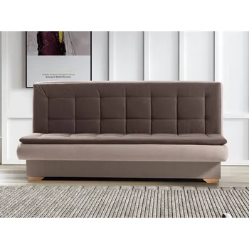 Pohovka Pohovka BUKHAN, hnědá látka/béžová látka + vyzvednutí ZDARMA