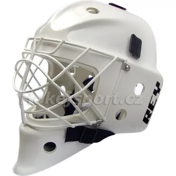 Hokejová helma Rey HOMG-019 FG CAT EYE Junior White