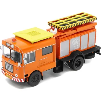 autíčko DeAgostini Škoda LIAZ 706 RT Zvedák 1:43 - Kultovní náklaďáky minulé éry časopis s modelem #31 Žlutá