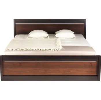 Postel Postel HADIR 180 cm, ořech tmavý + vyzvednutí ZDARMA