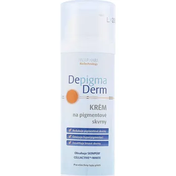 Pleťové sérum Vivaco Vivapharm DepigmaDerm krém na pigmentové skvrny 50 ml
