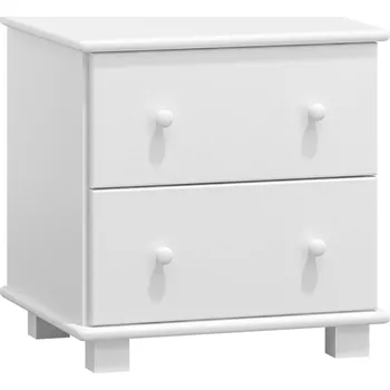 Komoda Komoda NEFTYS 20, hloubka 42 cm, masiv borovice, moření: bílé + vyzvednutí ZDARMA