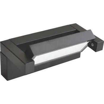 Venkovní osvětlení Viokef Venkovní nástěnné svítidlo LED Gea, tmavě šedé tmavě šedá LED 21 W celkem - Doprava zdarma