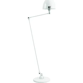 Lampička Jieldé Aicler AIC833 stojací lampa 80+30cm bílá - stínidlo - Ø 19 cm, výška 12 cm; Ø nohy 24,5 cm bílé 1 x 25 W - Doprava zdarma